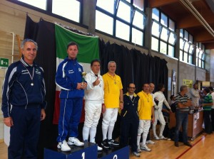 Enrico Rovere 1° classificato al simpatico torneo “veteres”
